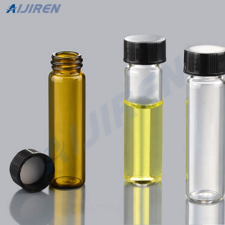 Laboratory Glassware Vials for Sample Storage With Center Hole Technical grade